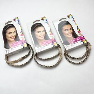 3-piece Pop by‎ Hairdo Double Braid Braided Headband Golden Wheat